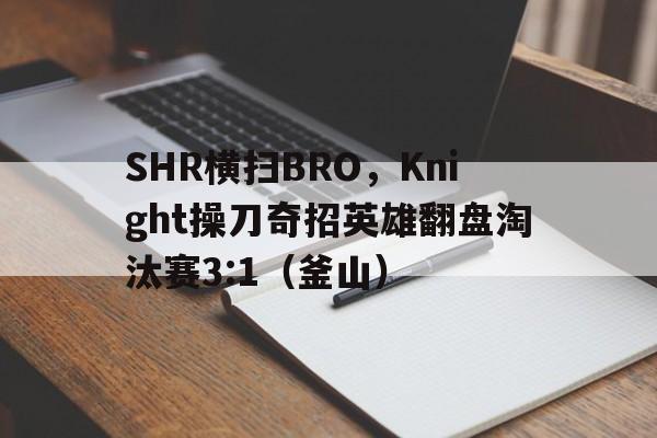 雷火电竞合作-SHR横扫BRO，Knight操刀奇招英雄翻盘淘汰赛3:1（釜山）